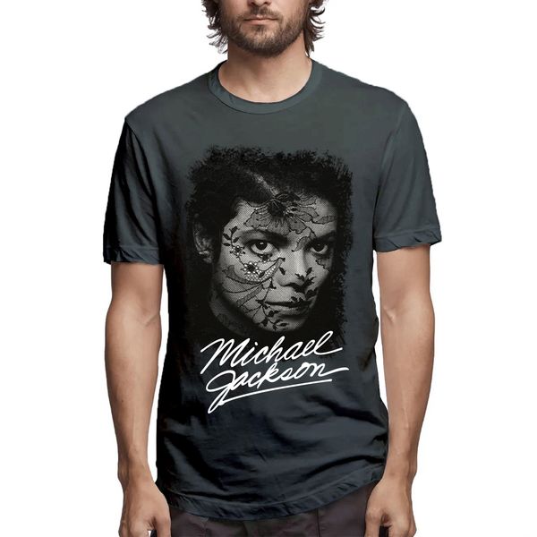 تی شرت آستین کوتاه مردانه ترانوا مدل Michael Jackson MJ1