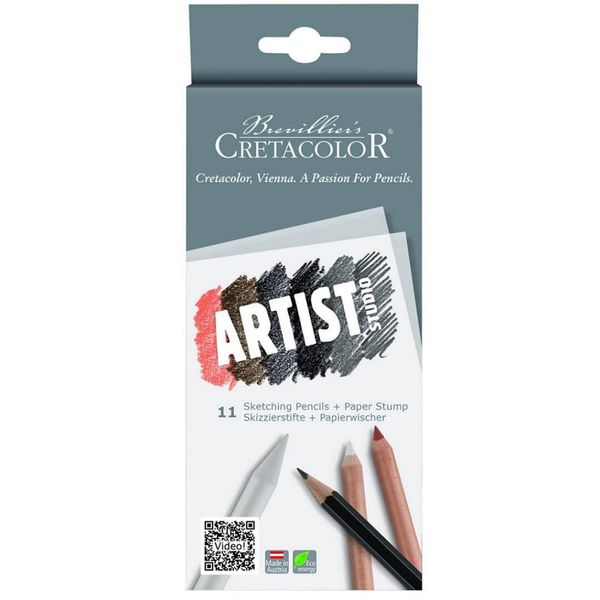 مداد کنته کرتاکالر مدل Artist Studio کد 71546 بسته 10 عددی به همراه محو کن