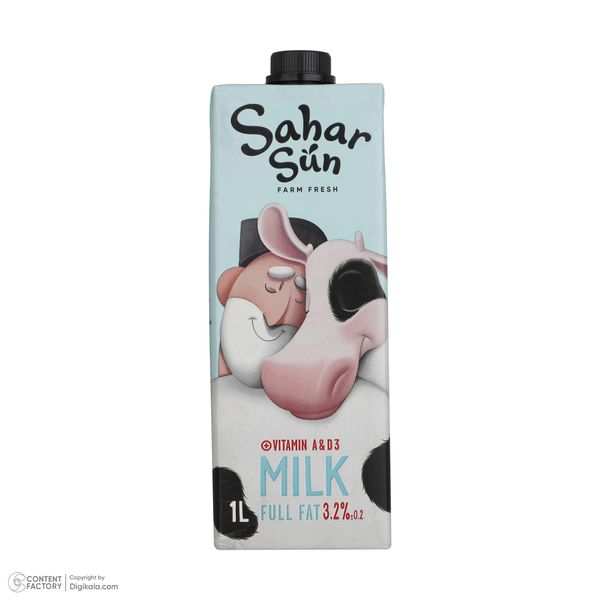 شیر پر چرب 3.2 درصد سحر سان - 1 لیتر