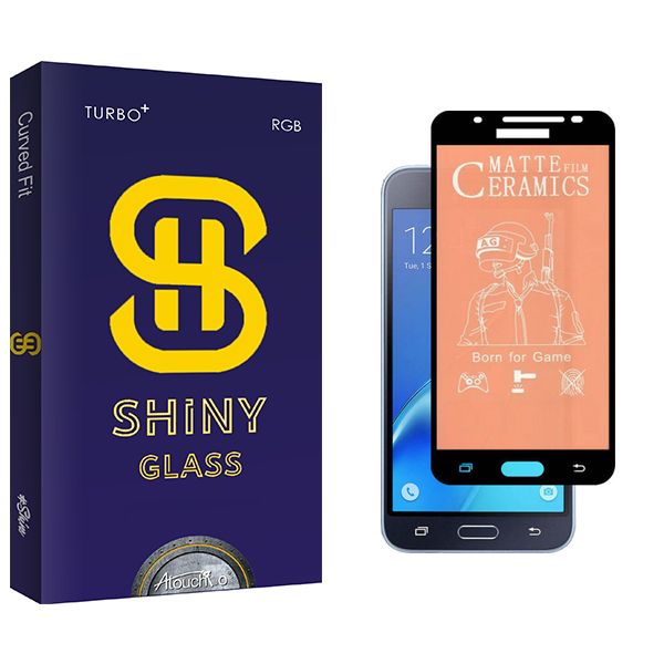 محافظ صفحه نمایش سرامیکی مات آتوچبو مدل Shiny Glass مناسب برای گوشی موبایل سامسونگ Galaxy J3 / J5