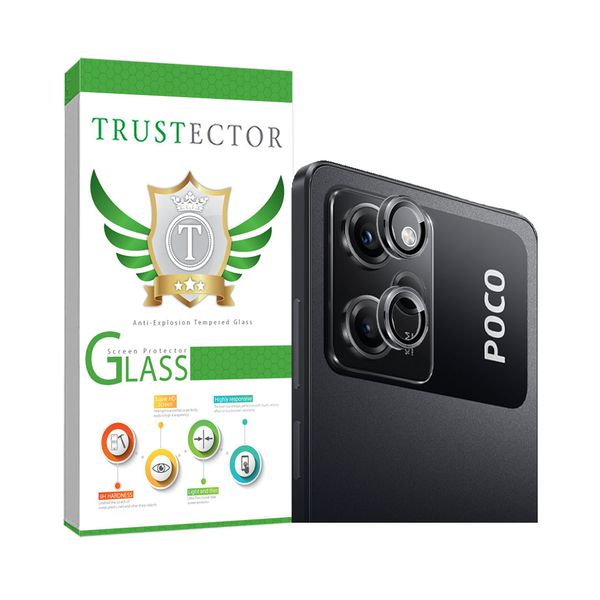 محافظ لنز دوربین تراستکتور مدل RINGISLTR مناسب برای گوشی موبایل شیائومی Poco X5 Pro