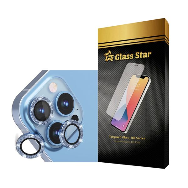 محافظ لنز دوربین گلس استار مدل AKLILLENS مناسب برای گوشی موبایل اپل iPhone 13 Pro Max / 13 Pro