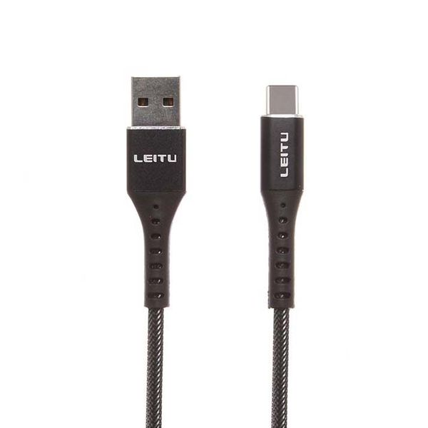 کابل تبدیل USB به USB-C لیتو مدل LD-8 طول 1 متر