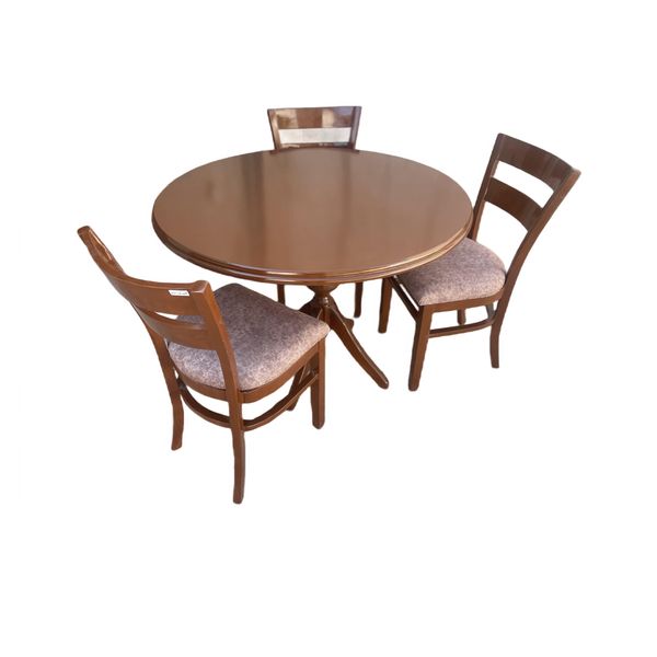 میز و صندلی ناهارخوری 3 نفره گالری چوب آشنایی مدل 763-Ro3