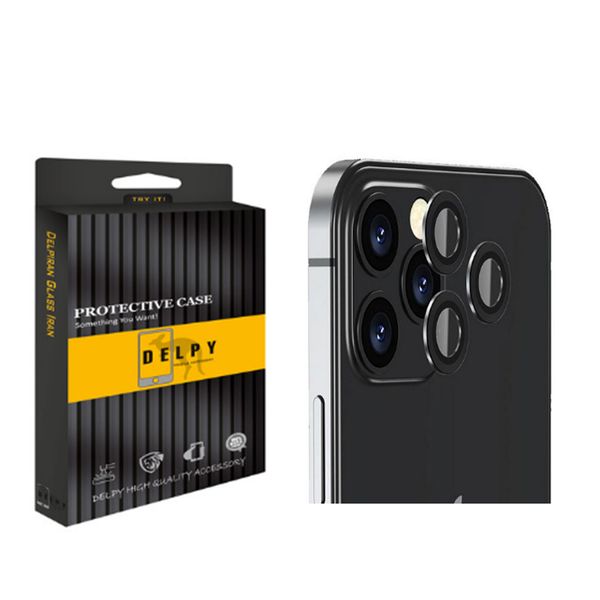 محافظ لنز دوربین دلپی مدل Gorilla Lenz مناسب برای گوشی موبایل اپل Iphone 15 Pro max