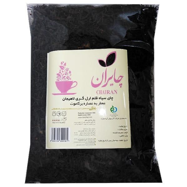 چای سیاه قلم ارل گری ایرانی معطر چایران - 400 گرم