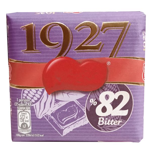 شکلات تلخ 82 درصد 1927 - 60 گرم