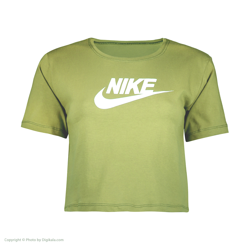 ست تی شرت و شلوارک زنانه مدل ورزشی کد NK-sed رنگ سدری