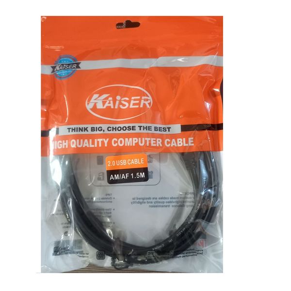 کابل افزایش طول USB کایزر مدل ka1 طول 1.5 متر