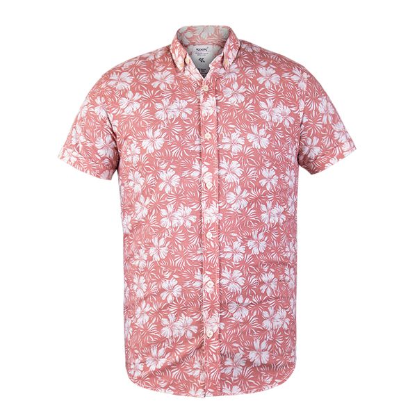 پیراهن مردانه کوک تریکو مدل هاوایی کد 6170A4