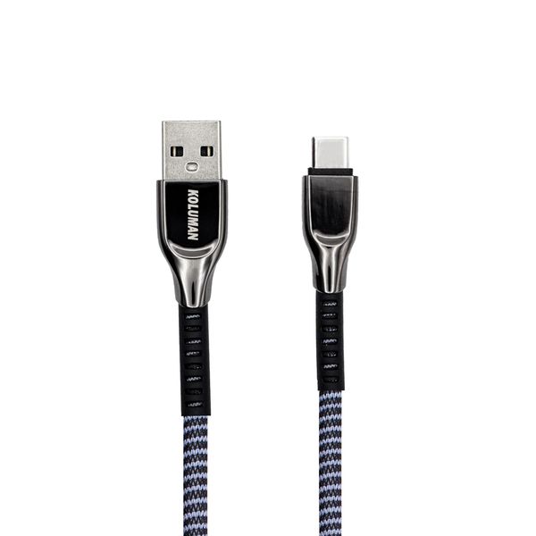 کابل تبدیل USB به USB-C کلومن مدل DK - 39 طول 1 متر