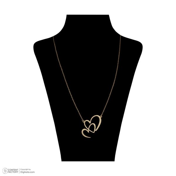 گردنبند طلا 18 عیار زنانه مایا ماهک مدل MM1829 طرح قلب