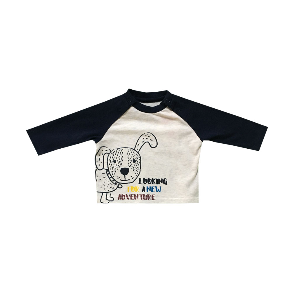 تی شرت آستین بلند نوزادی توپومینی مدل 1001939