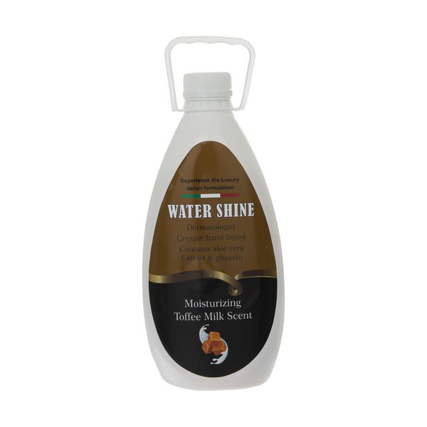مایع دستشویی کرمی واتر شاین مدل Toffee Milk Scent وزن 2750 گرم