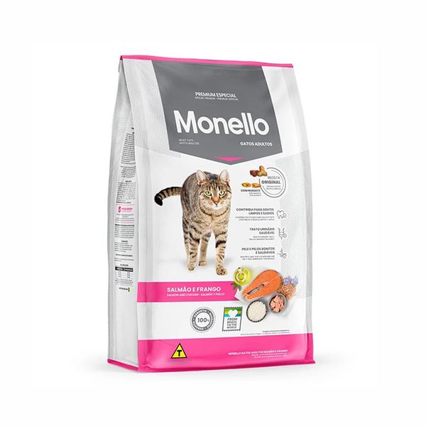 غذای خشک گربه مونلو مدل میکس وزن هفت کیلوگرم