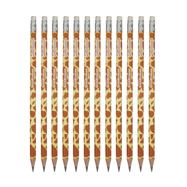 مداد مشکی اریک کراوزه مدل savanna کد 32863 بسته 12 عددی