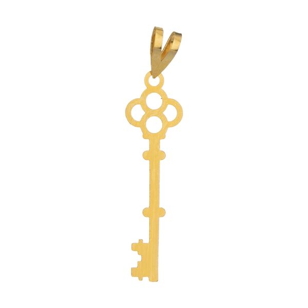 آویز گردنبند طلا 18 عیار زنانه مایا ماهک مدل MM1659 طرح کلید