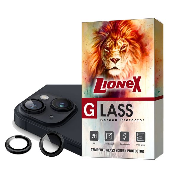 محافظ لنز دوربین لایونکس مدل RINGISLLI مناسب برای گوشی موبایل اپل iPhone 15 Plus / iPhone 15 