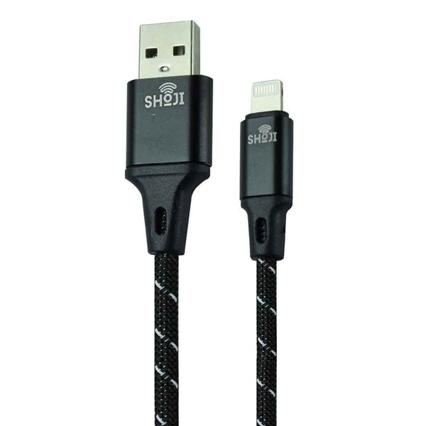 	 کابل تبدیل USB به لایتنینگ شوجی مدل SH-1035 طول یک متر