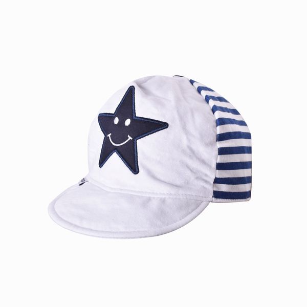 کلاه کپ نوزادی مدل ستاره 02