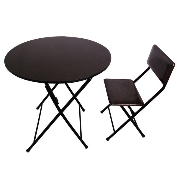میز و صندلی ناهارخوری میزیمو مدل تاشو کد 702