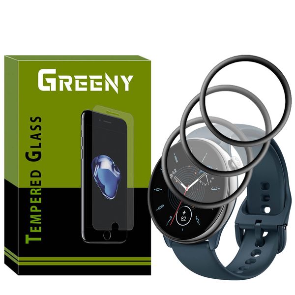 محافظ صفحه نمایش گرینی مدل GR-PM مناسب برای ساعت هوشمند  امازفیت GTR Mini بسته سه عددی