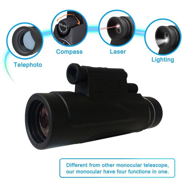 دوربین تک چشمی مدل مونوکولار 40X60