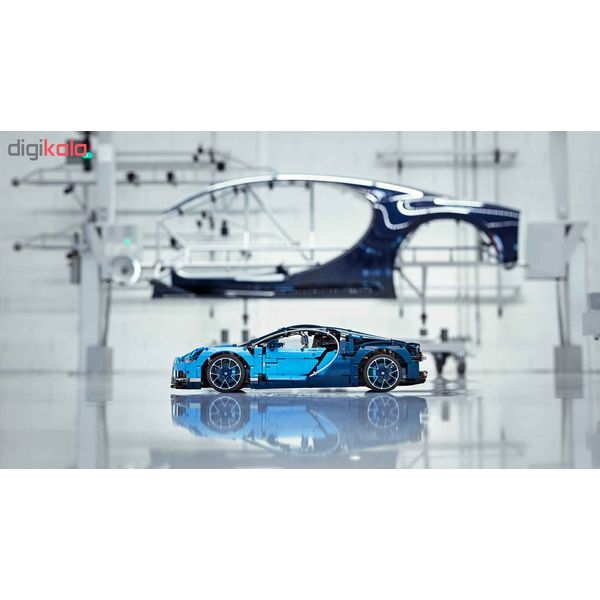 ساختنی لپین طرح ماشین بوگاتی شیرون مدل 20086 Technic Bugatti Chiron