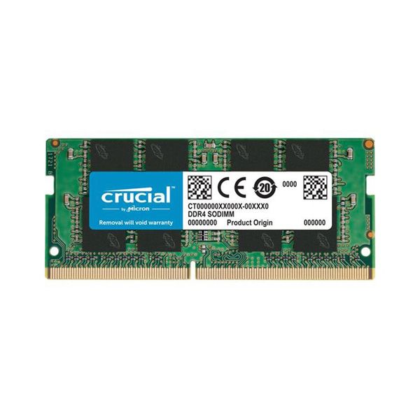 رم لپ تاپ DDR4 تک کاناله 2666 مگاهرتز CL17 کروشیال مدل PC4-2666 ظرفیت 8 گیگابایت