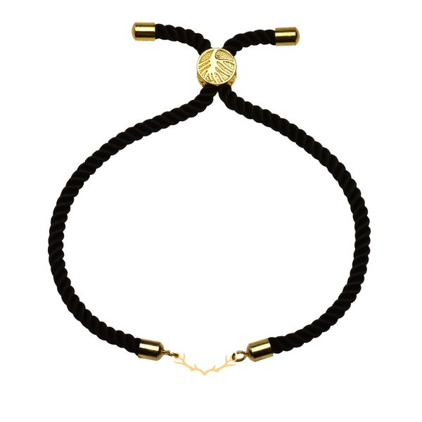 دستبند طلا 18 عیار زنانه کرابو مدل شاخ گوزن Kr102146