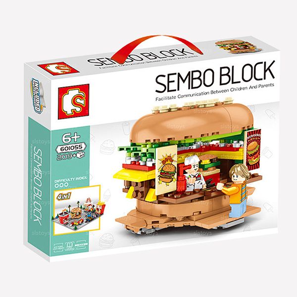 ساختنی سیمبوبلاک مدل food store کد 601055