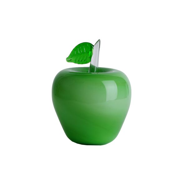 دکوری شیشه ای مدل سیب کد 4756