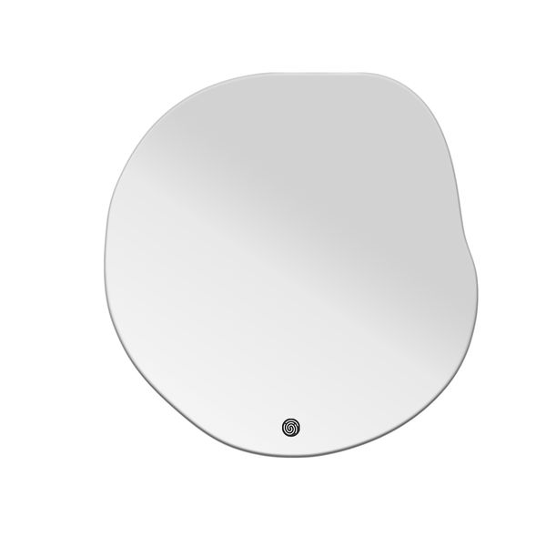 آینه سرویس بهداشتی مدل دفرمه بک لایت لمسی کد 705