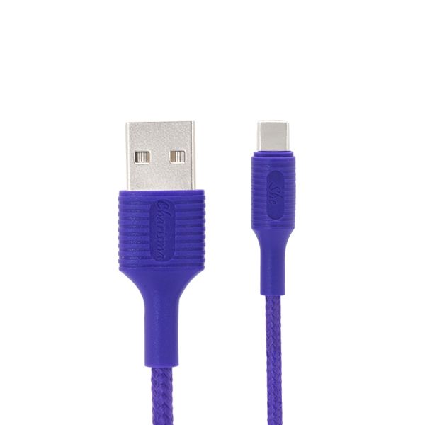 کابل تبدیل USB به USB-C شی کاریزما مدل صبا طول 1.2 متر