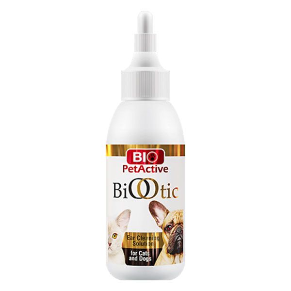 لوسیون گوش سگ و گربه بایو پت اکتیو
مدل Bio Otic Ear Cleaning Solution وزن 100 گرم