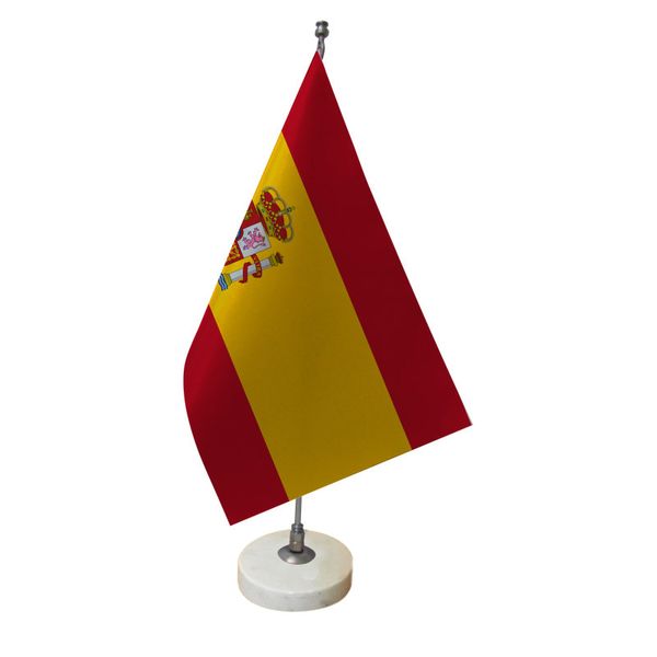 پرچم رومیزی مدل کشور اسپانیا کد 2
