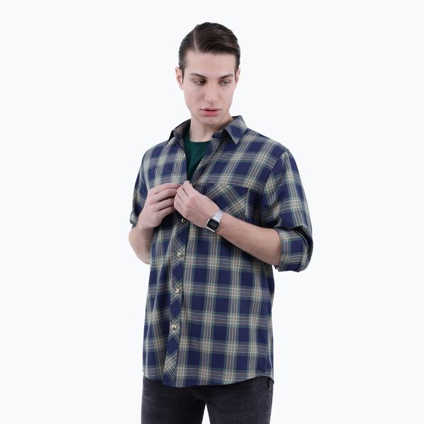 پیراهن آستین بلند مردانه پاتن جامه مدل رگولار 102721030002335