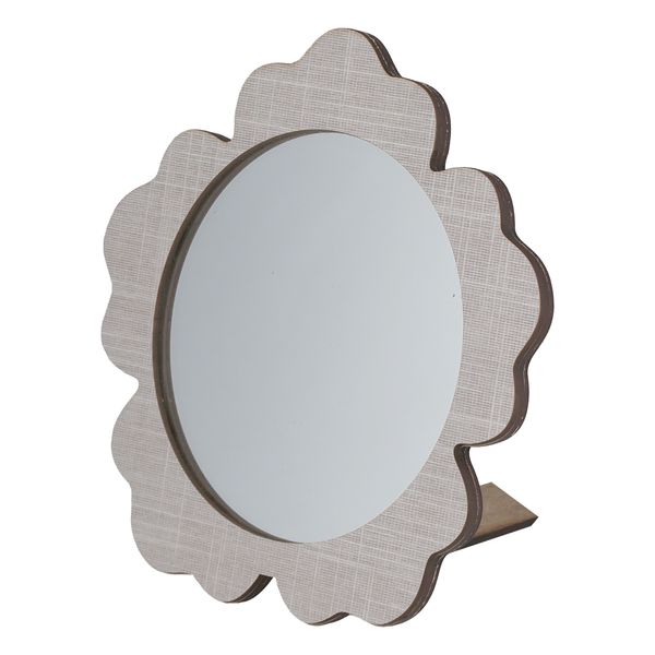 آینه آرایشی مدل گلبرگ