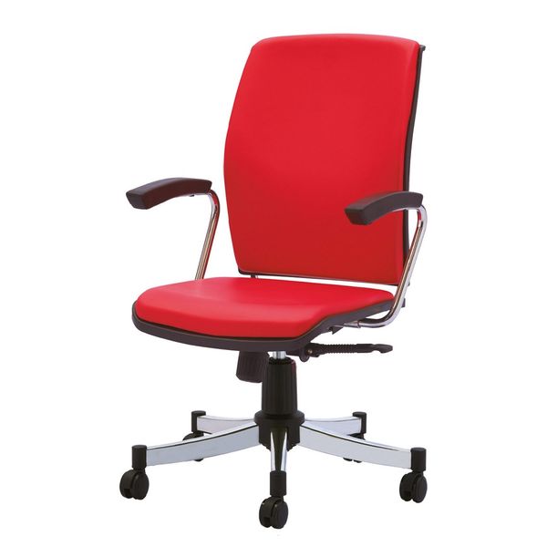 صندلی اداری رایانه صنعت مدل Royal P720 چرمی