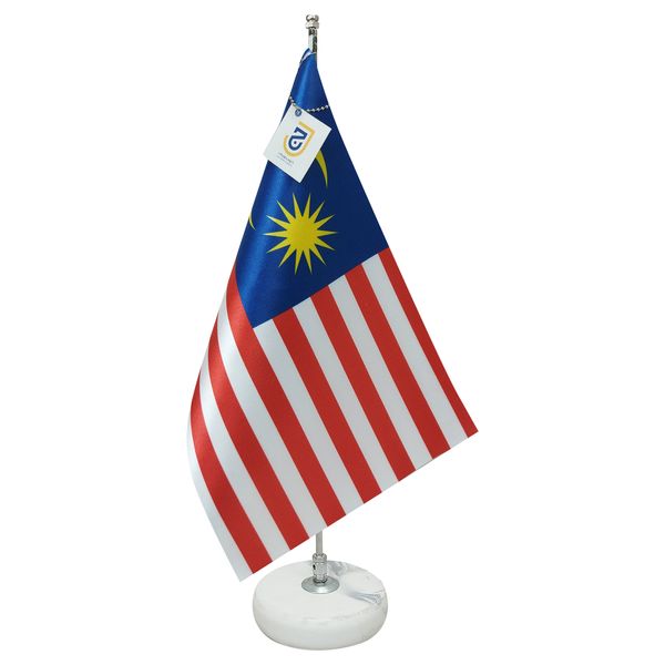 پرچم رومیزی جاویدان تندیس پرگاس مدل مالزی کد 2