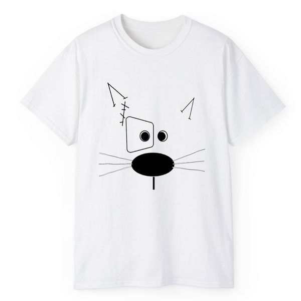 تی شرت آستین کوتاه مردانه مدل گربه کد 762