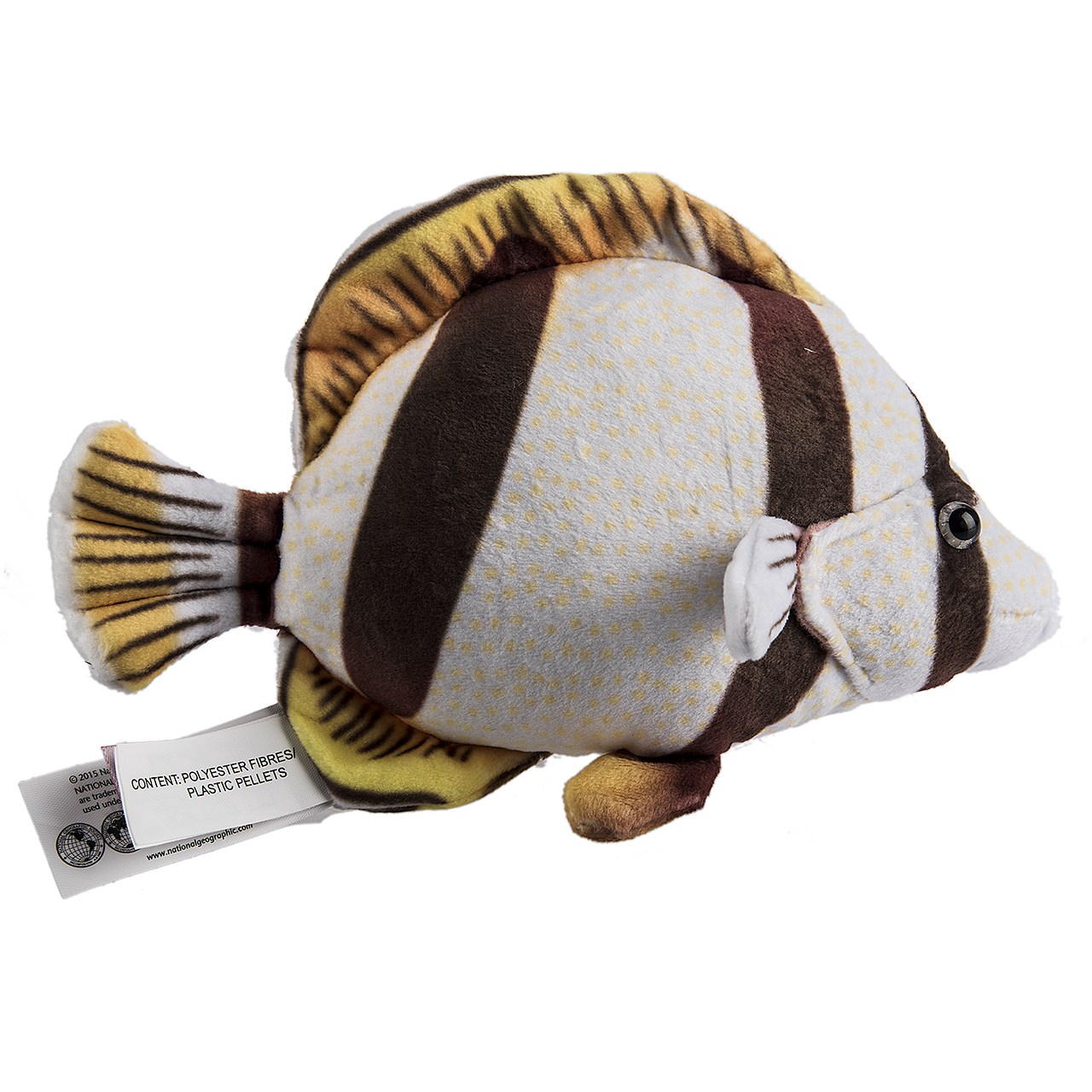 عروسک ماهی للی مدل Stripes Brown سایز متوسط