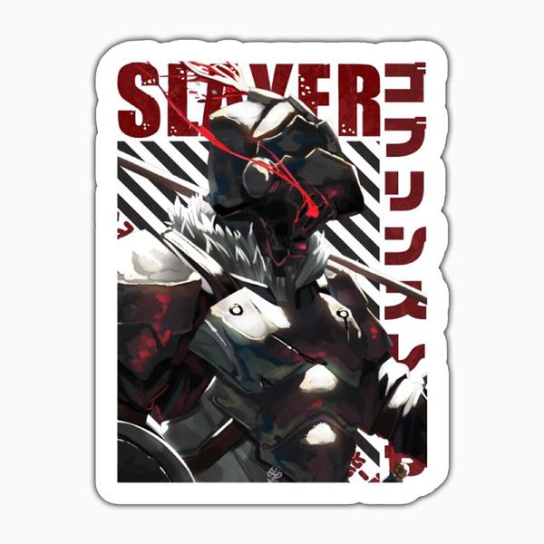 استیکر لپ تاپ و موبایل بووم طرح Anime Solo Leveling مدل Goblin Slayer کد PS57
