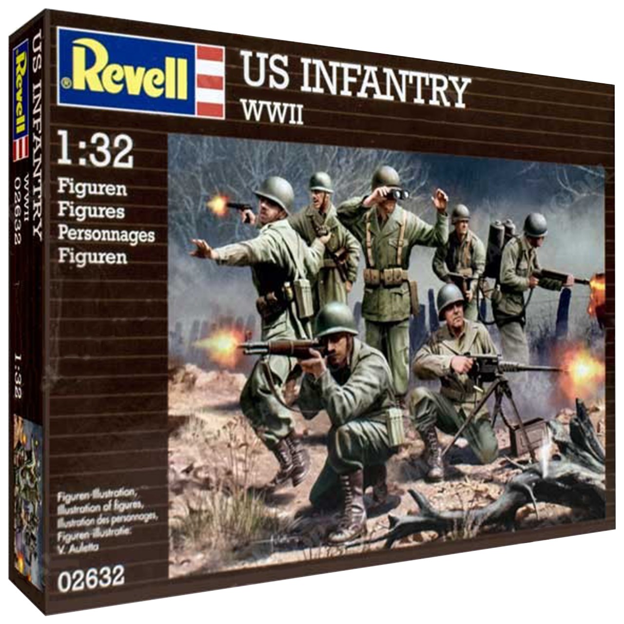 مدل‌ سازی ریول مدل US Infantry WWII