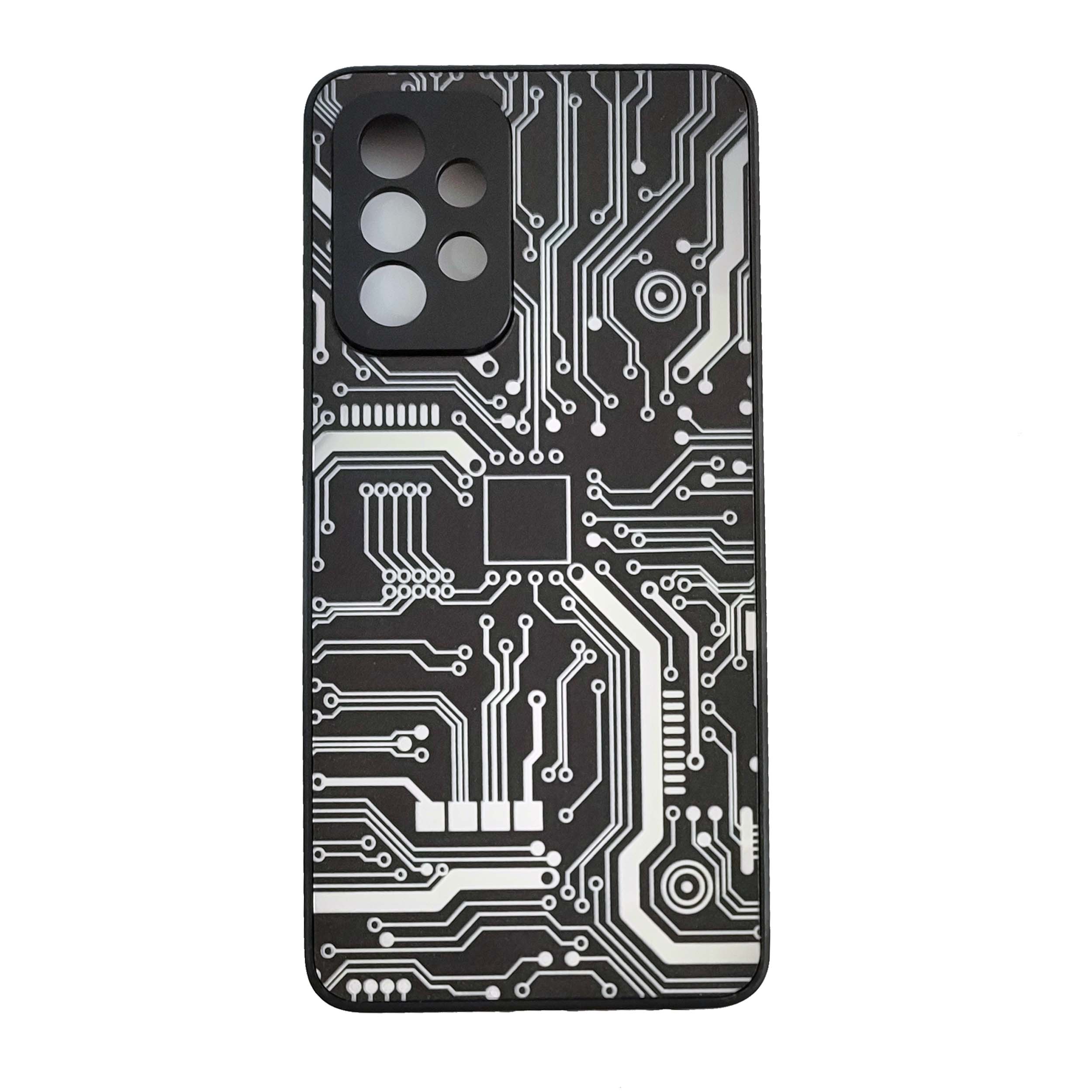 کاور کیس تیفای طرح الکترونیکی کدN-16 مناسب برای گوشی سامسونگ Galaxy A52 5G