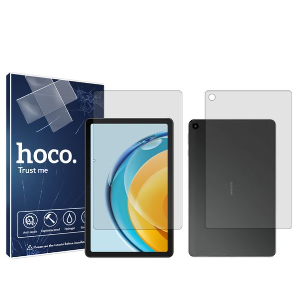 محافظ صفحه نمایش شفاف هوکو مدل HyGEL مناسب برای تبلت هوآوی MatePad SE 10.4 به همراه محافظ پشت تبلت