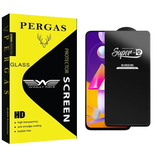 محافظ صفحه نمایش وایلی نایس مدل Pergas SuperD مناسب برای گوشی موبایل سامسونگ galaxy m31s