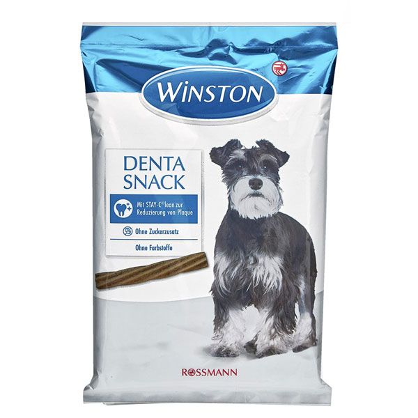 تشویقی سگ وینستون مدل denta snack وزن 200 گرم