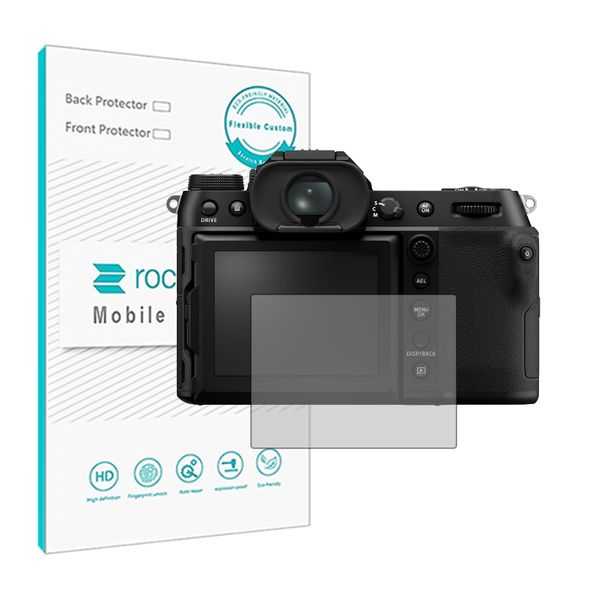 محافظ صفحه نمایش دوربین شفاف راک اسپیس مدل HyGEL مناسب برای دوربین عکاسی فوجی فیلم GFX50S II