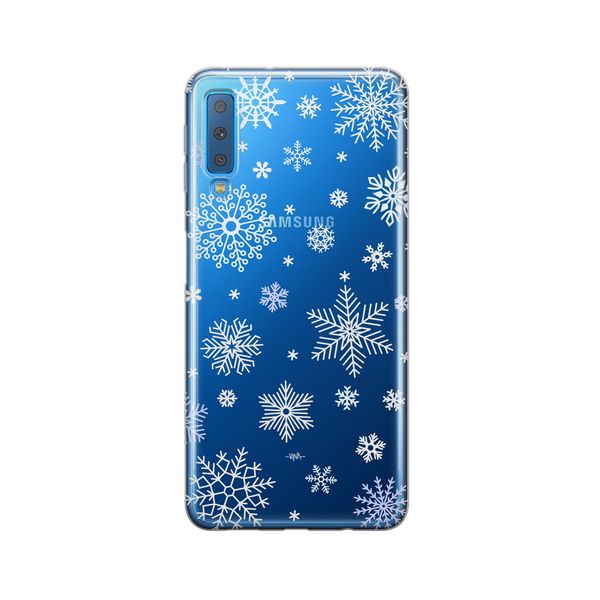 کاور وینا مدل Snowflakes مناسب برای گوشی موبایل سامسونگ Galaxy A7 2018 